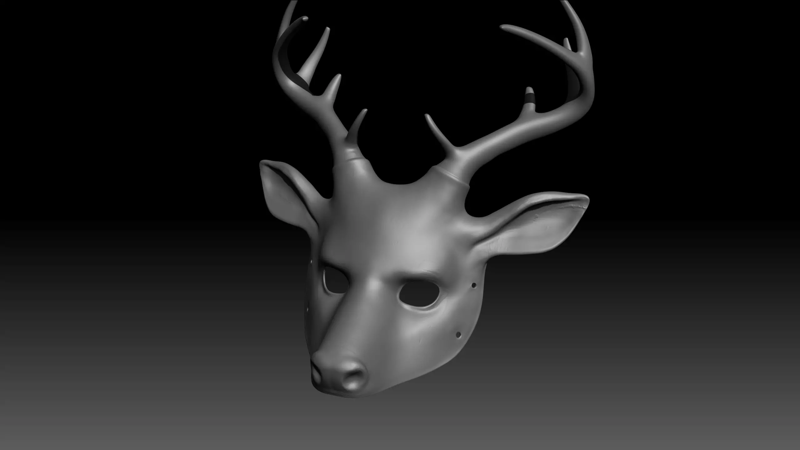 Cult of the Tree Deer Mask - Alan Wake 2 3D print model