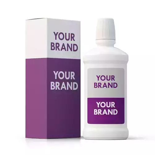 Product Cosmetic Box and Bottle 3D model