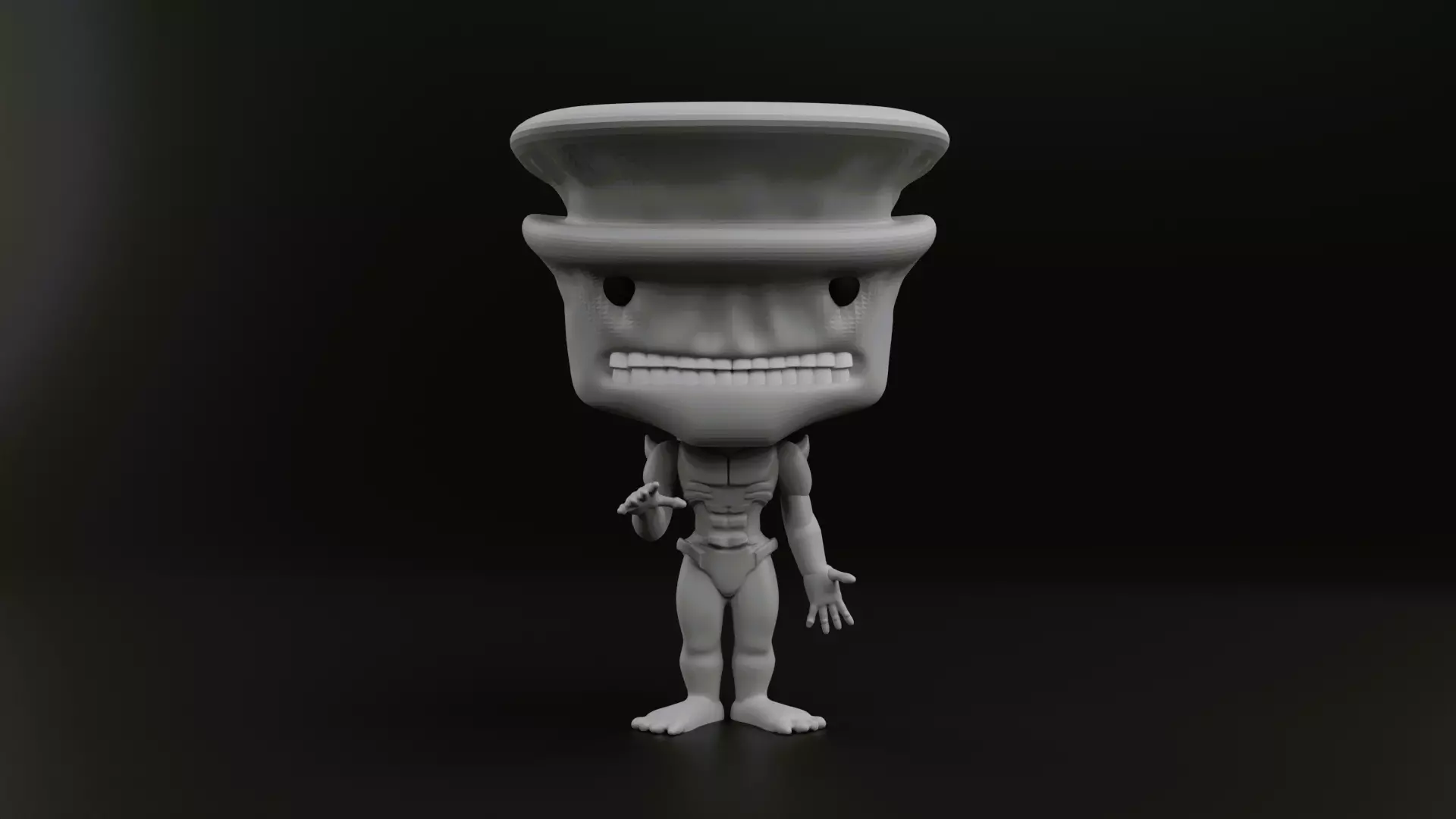 Kaiju No 9 funko pop from the anime Kaiju No 8 3D print model
