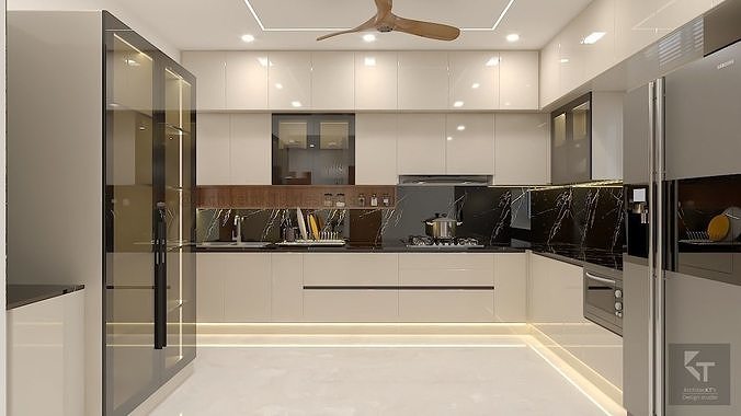 Kitchen Design - 2  3D model