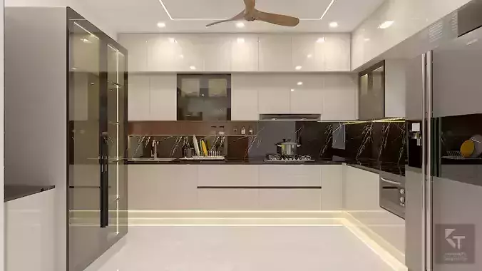 Kitchen Design - 2  3D model