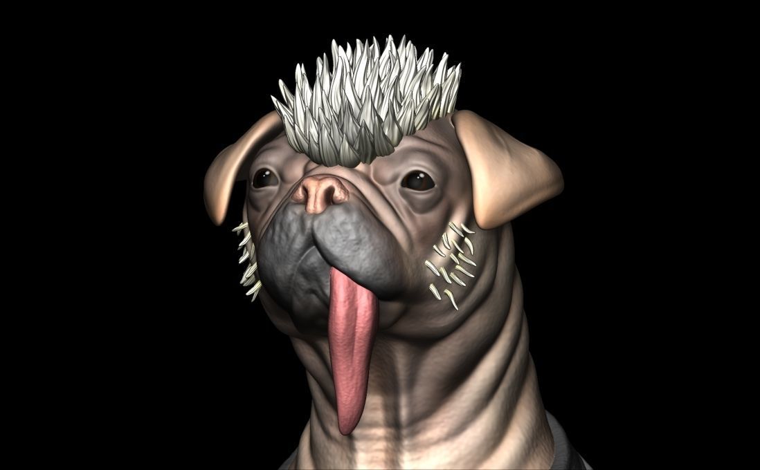 Dogpool 3D print model_4