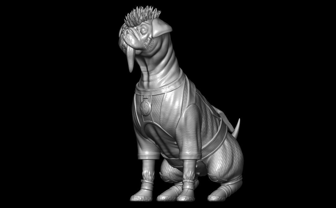 Dogpool 3D print model_7