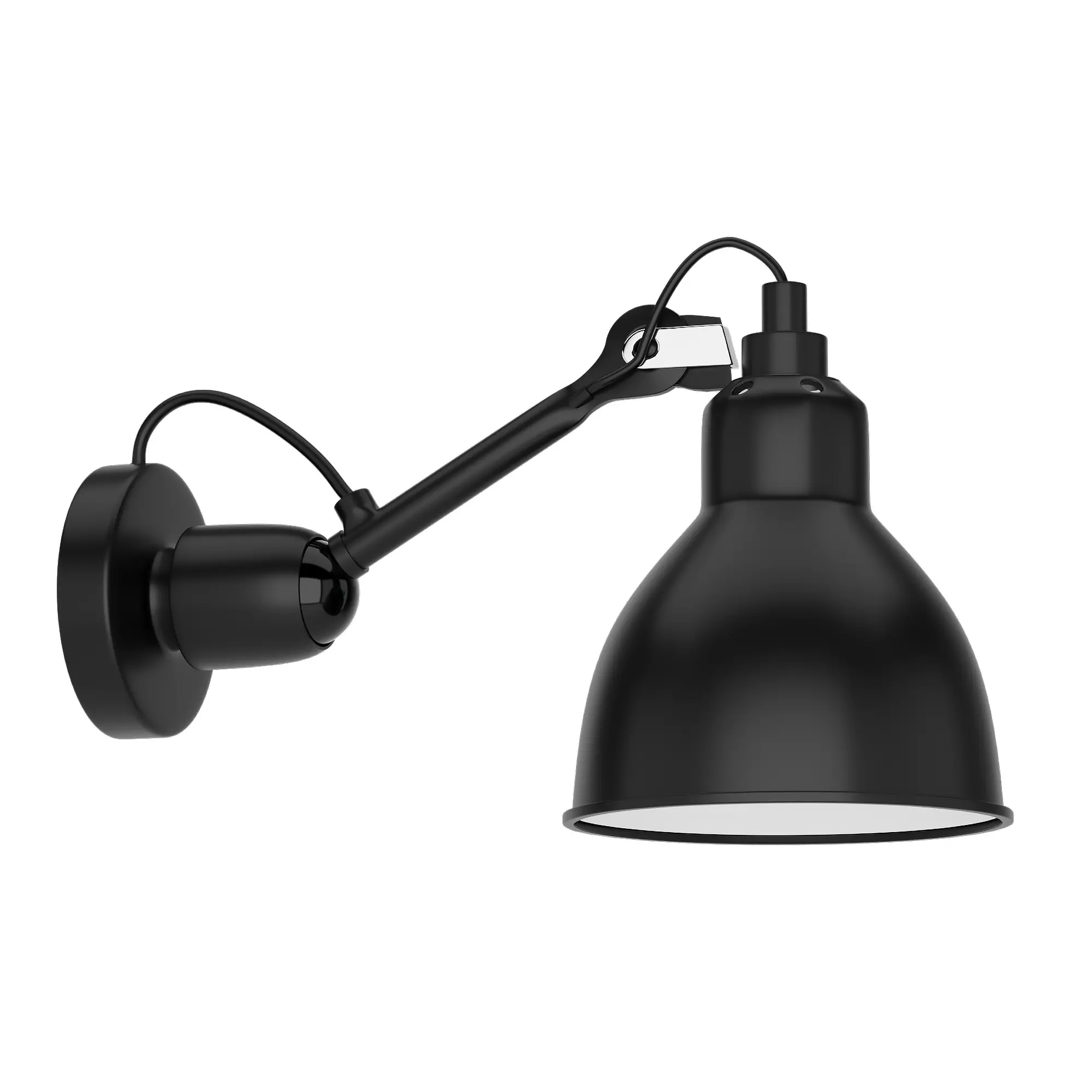 Nordic Rotatable Swing Arm WallCeiling Light S112 Low-poly 3D model_0