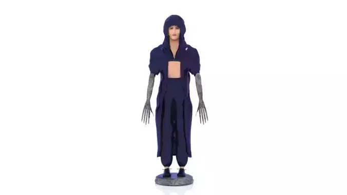 Loreen 3D model  STL