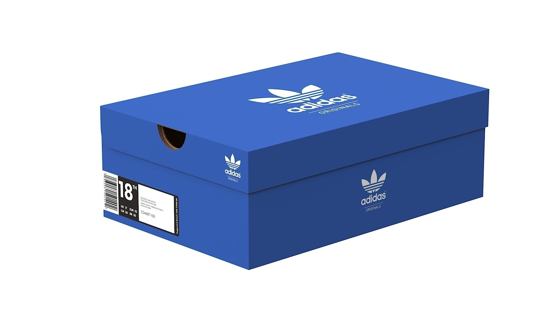 Adidas Shoe Box Set PBR 3D Model Collection_11