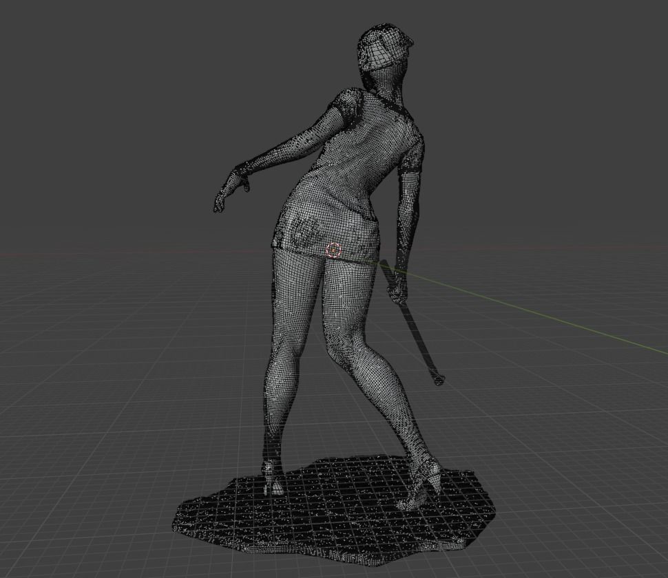 Bubble Head Nurse fan made - Silent Hill 2 3D model_21