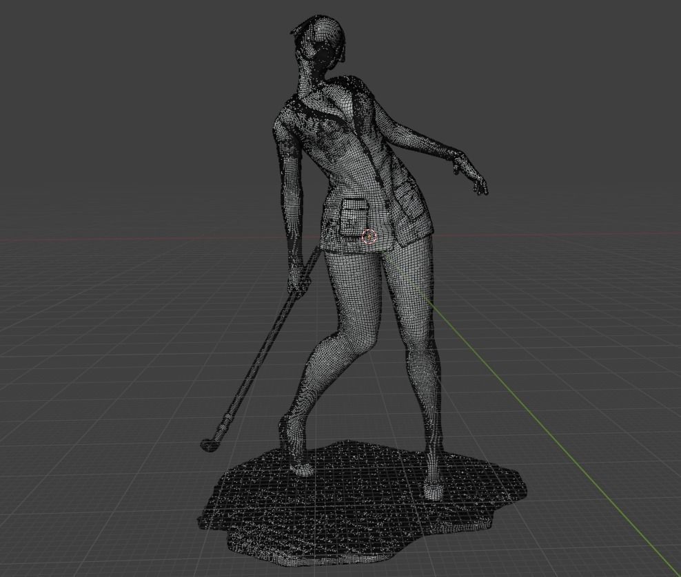 Bubble Head Nurse fan made - Silent Hill 2 3D model_20