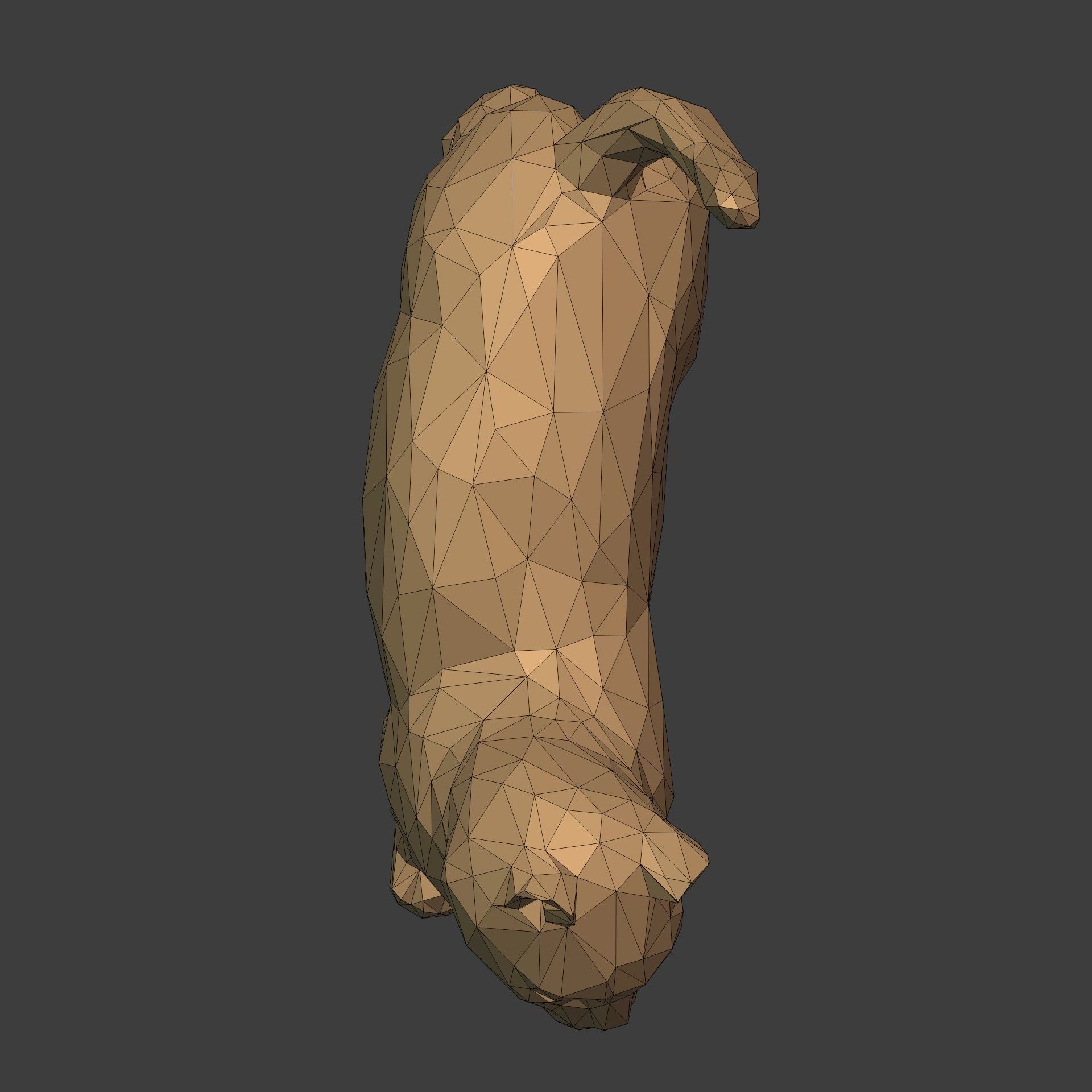 Cat Statue 3D print model_16