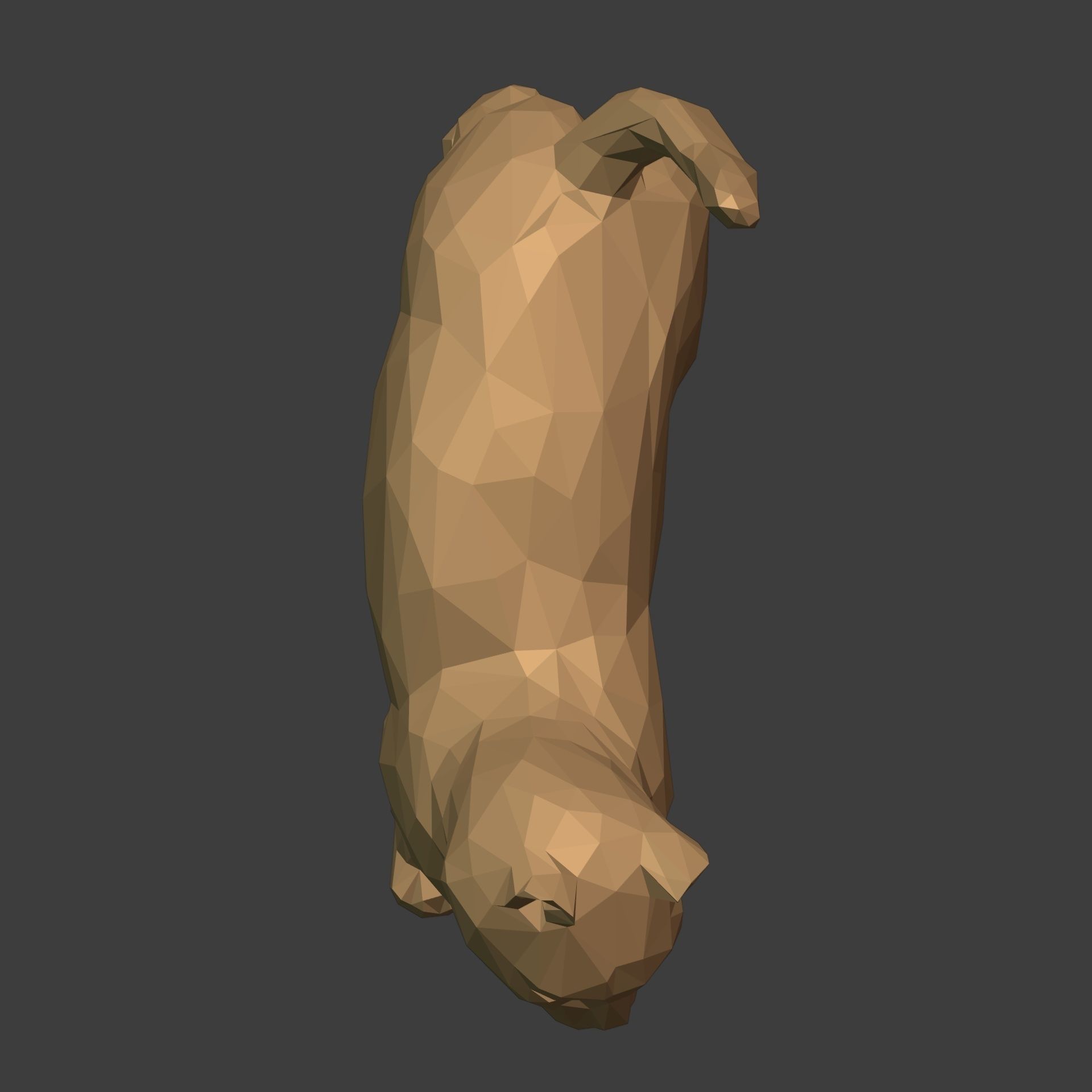 Cat Statue 3D print model_15