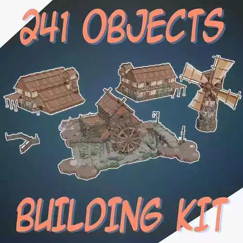 Stylized Vilage - Model Pack