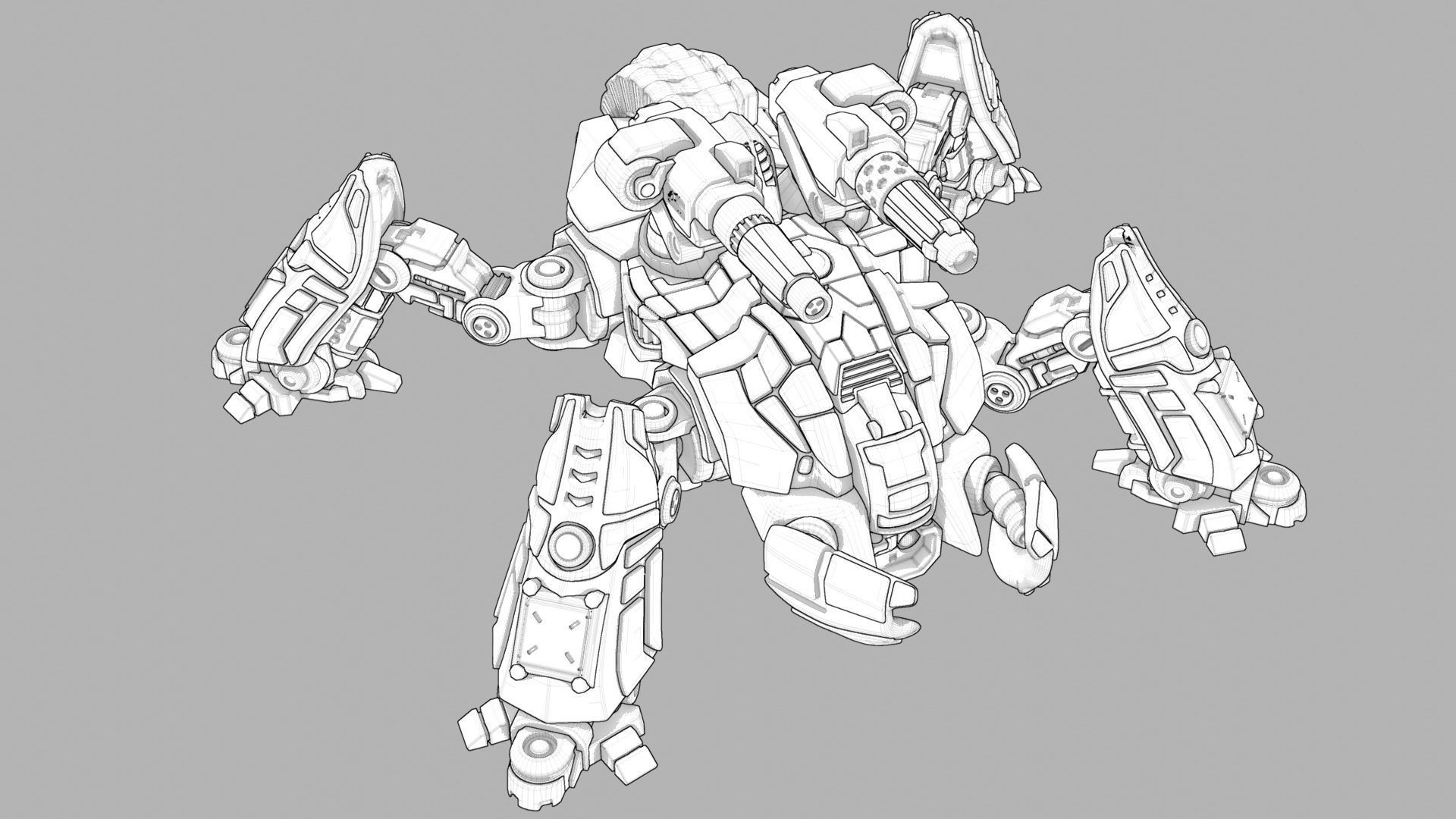 Fat-Beetle 3D print model_2