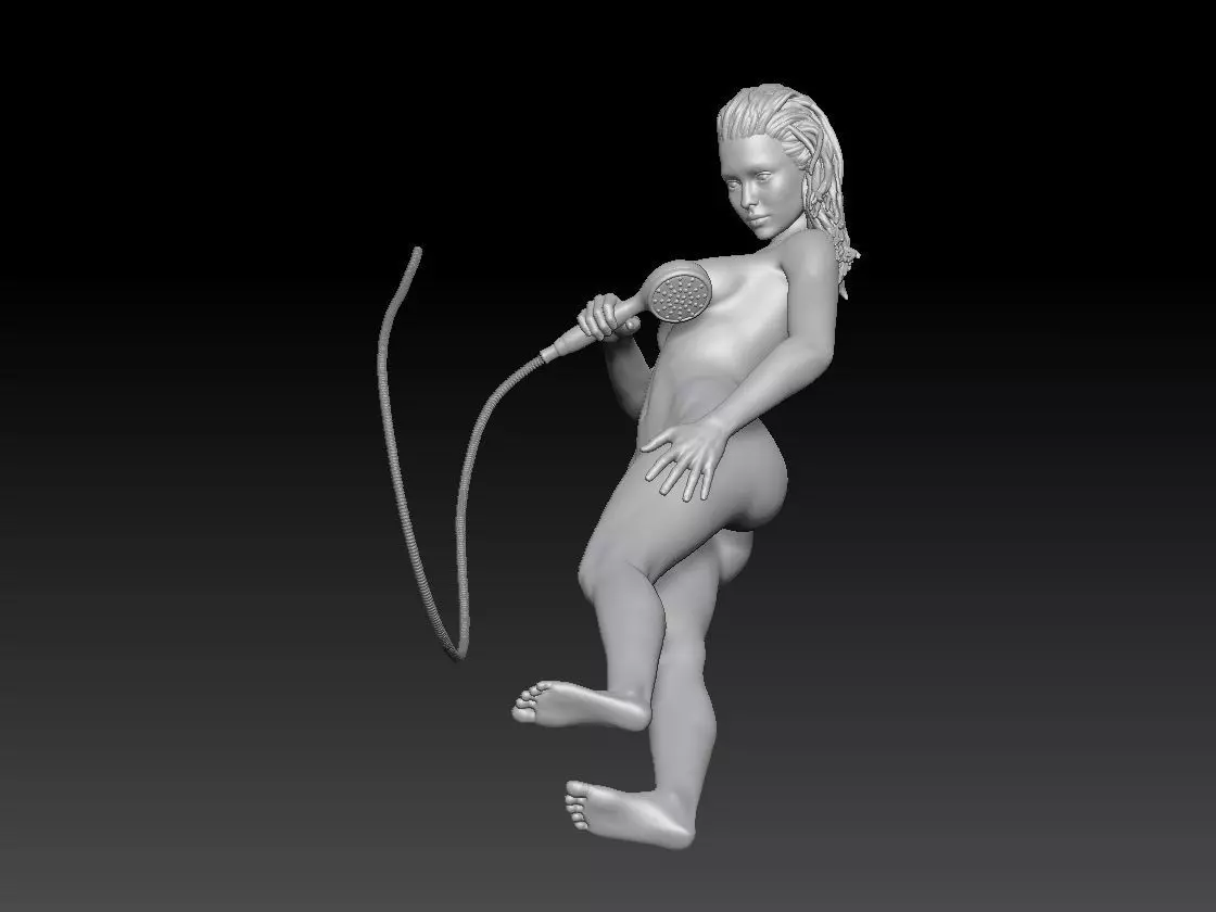 SHOWER GIRL 2 3D print model_0