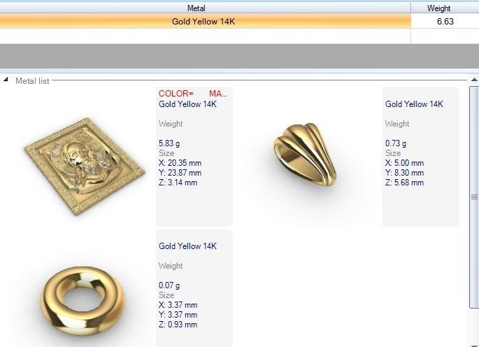 Pendant with Jesus the Savior Necklace Charm Bracelet Jewelry 3D print model_7