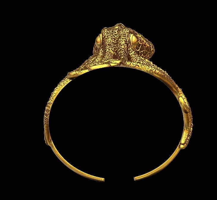 Octopus Bracelet  3D print model_10