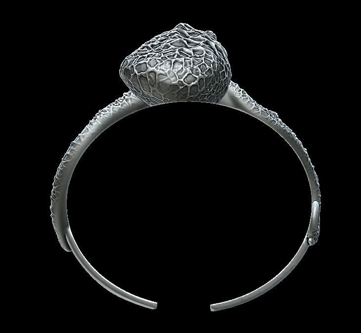 Octopus Bracelet 3D print model_4