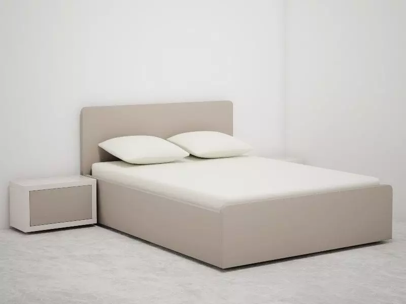 double bed Free 3D model