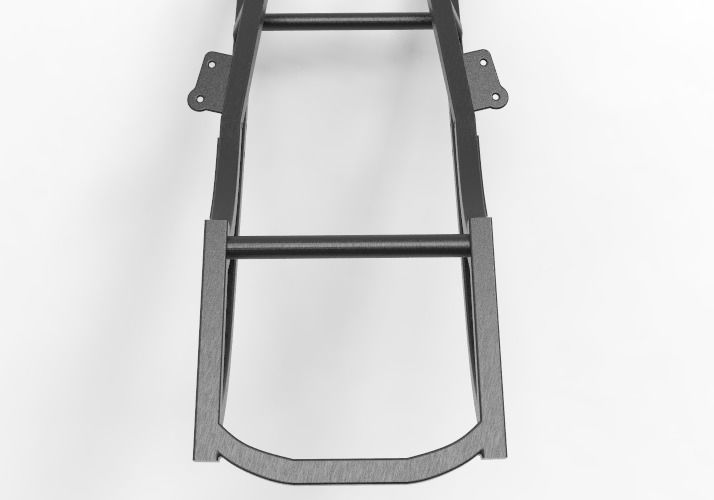 TELAIETTO POSTERIORE APRILIA RSV1000 OLD 2000 post frame 3D model_5