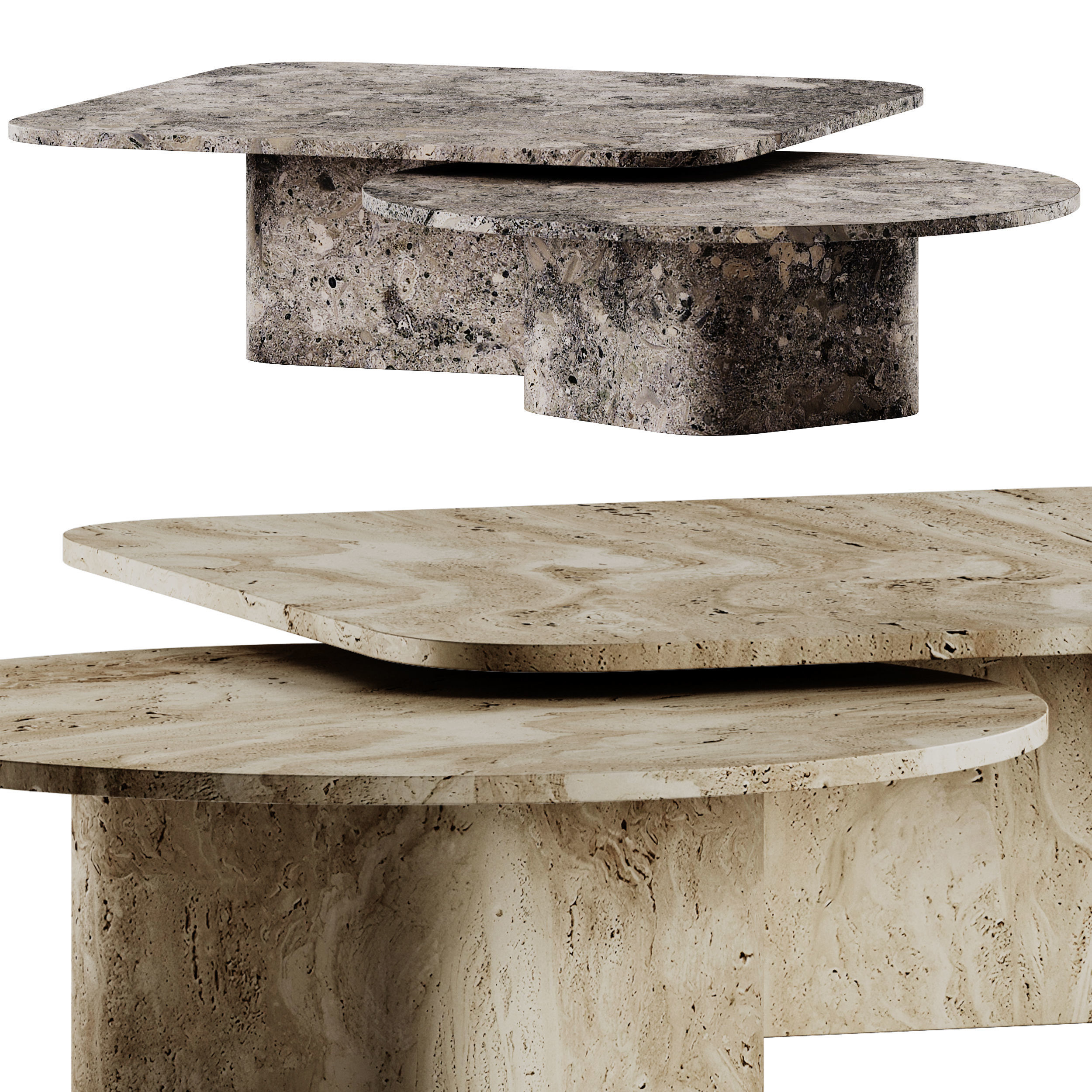 Bolia Eida Coffee Tables 3D model_3
