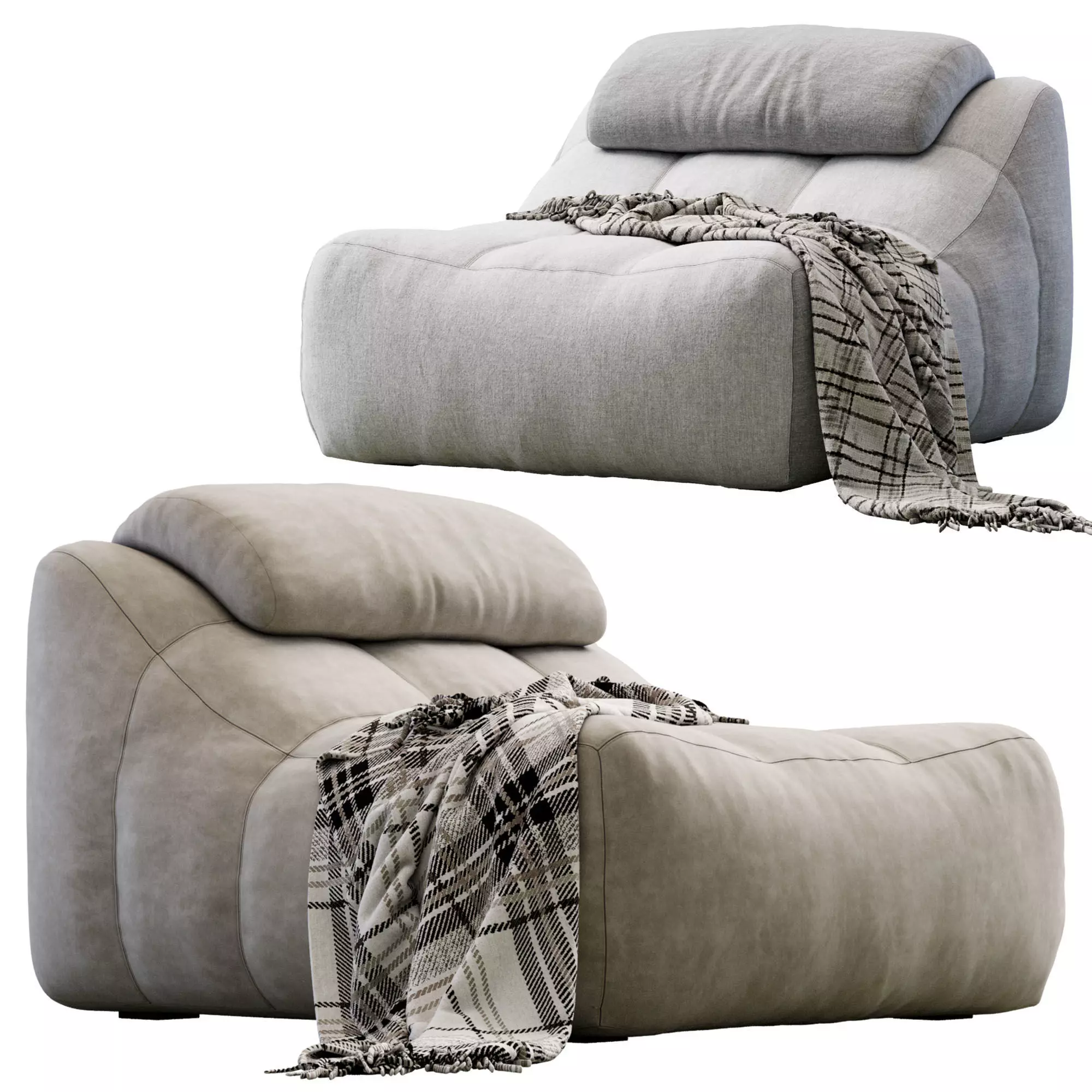 Bubble Armchair By In Mood 3D model_0