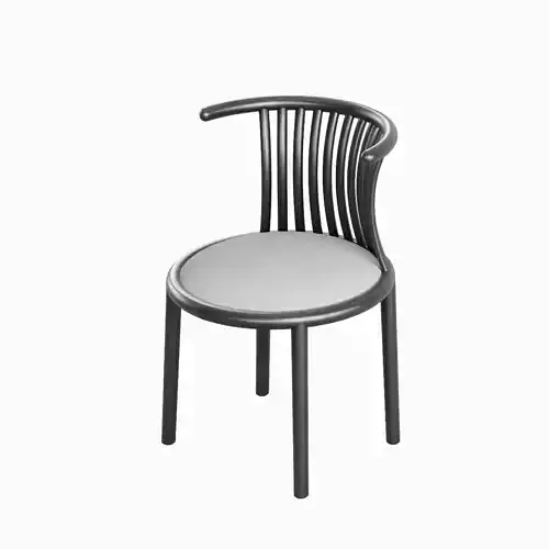 Curved Iron Chair B 03