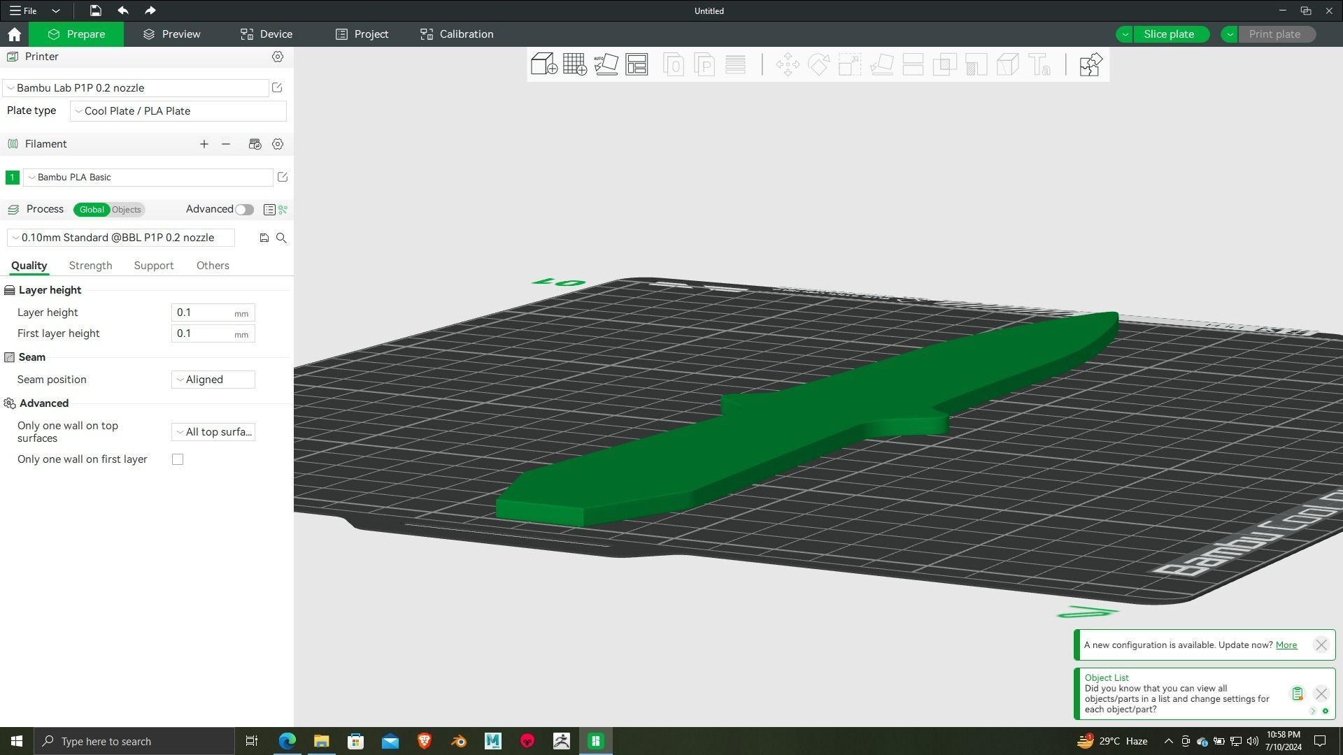 Birthday knife 3d printing ready model 3D print model_5