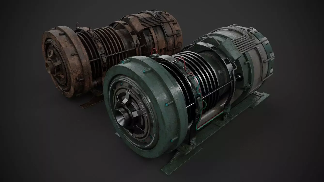 Machinery device 3D model