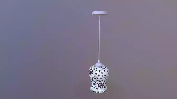 Chandeliers Pendant Lights LAKH Glass 3D model