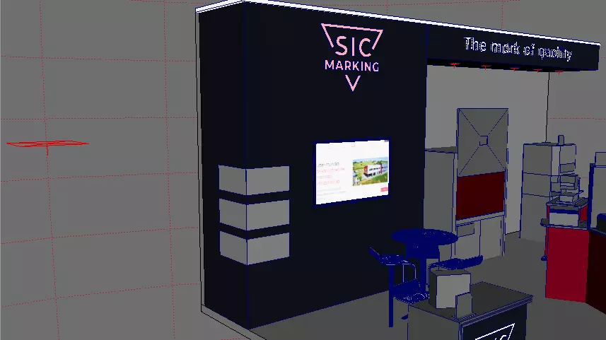 setup gamer Free 3D model