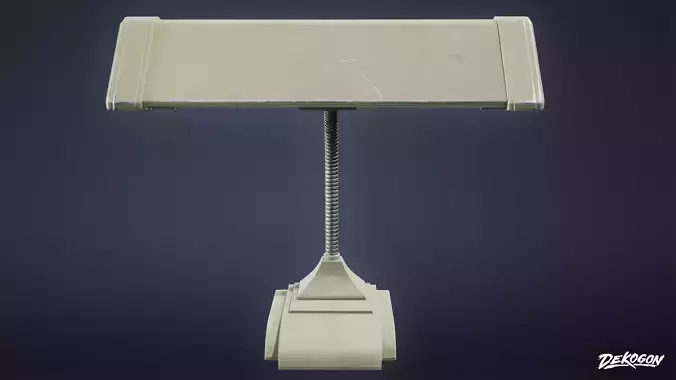 ATTIC - Desk Lamp 01 - LOW POLY