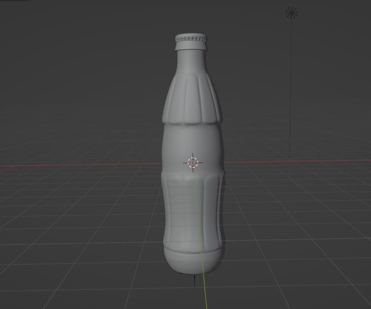 Coca-Cola Bottle 3D model_9