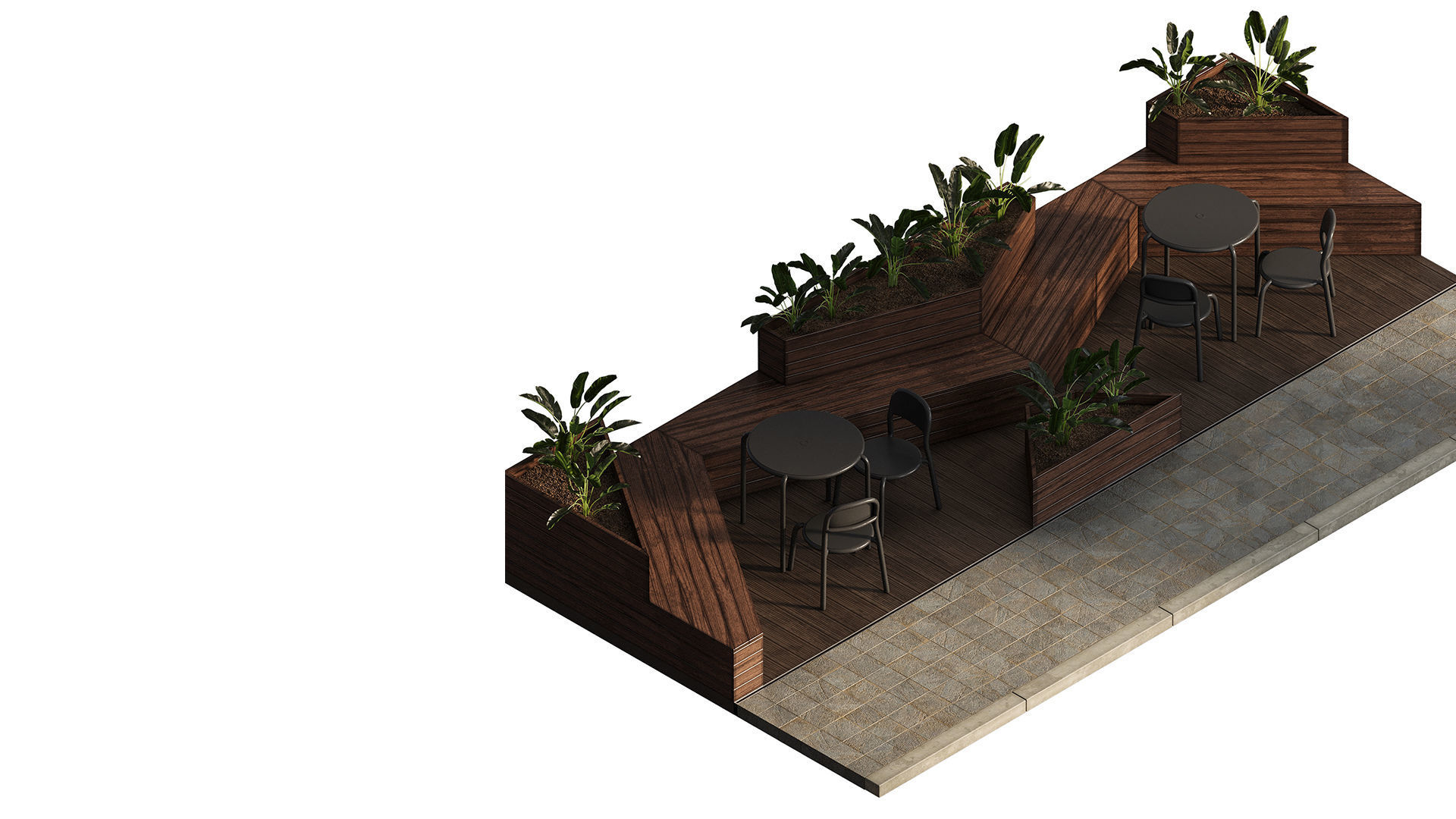 Parklet 1 3D model_1