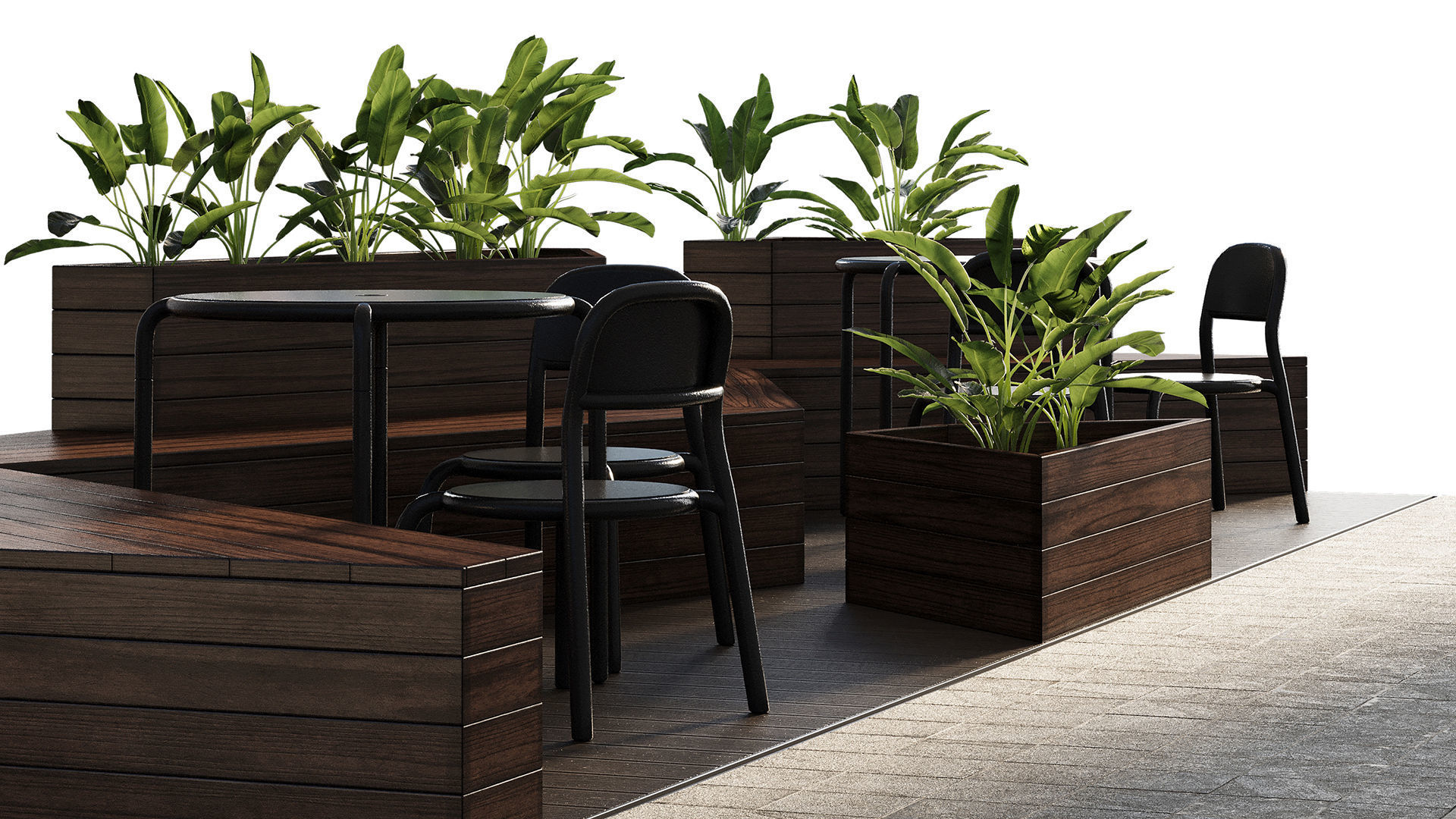 Parklet 1 3D model_3