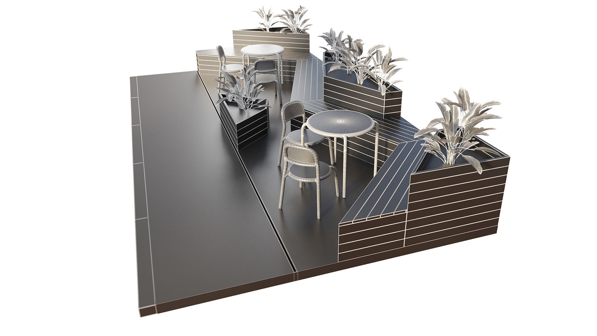 Parklet 1 3D model_11