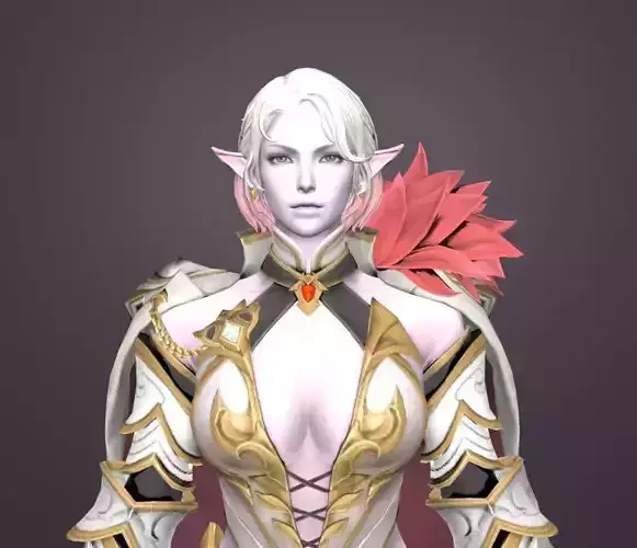 miss velvet 3D model