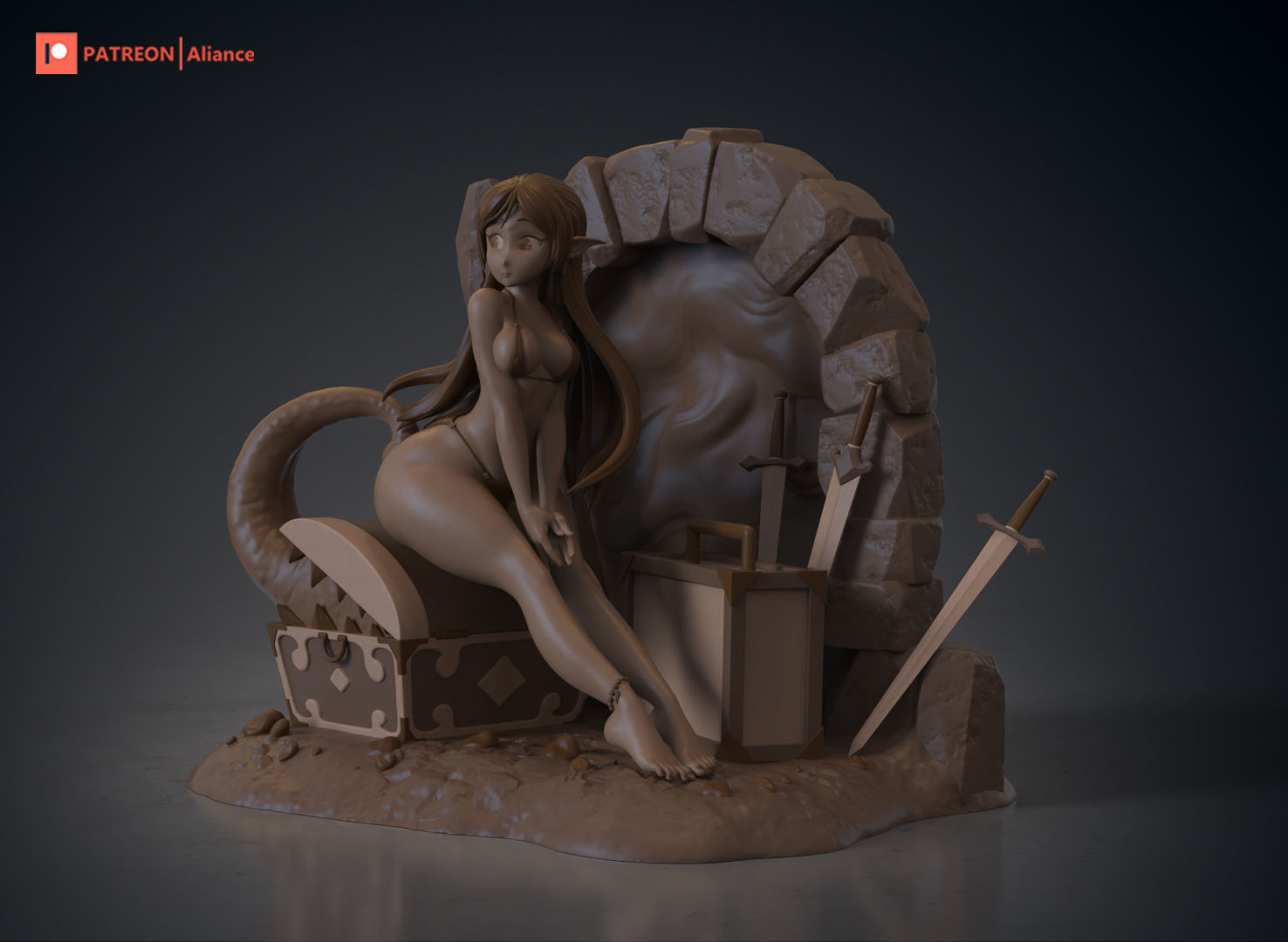 Frieren Bikini - Frieren Beyond Journeys End 3D print model_3