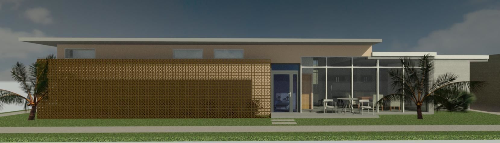 SINGLE FLOOR HOUSE 3D model_1