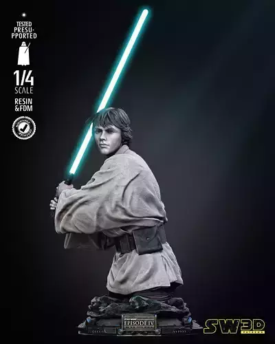 STAR WARS Luke New Hope Bust