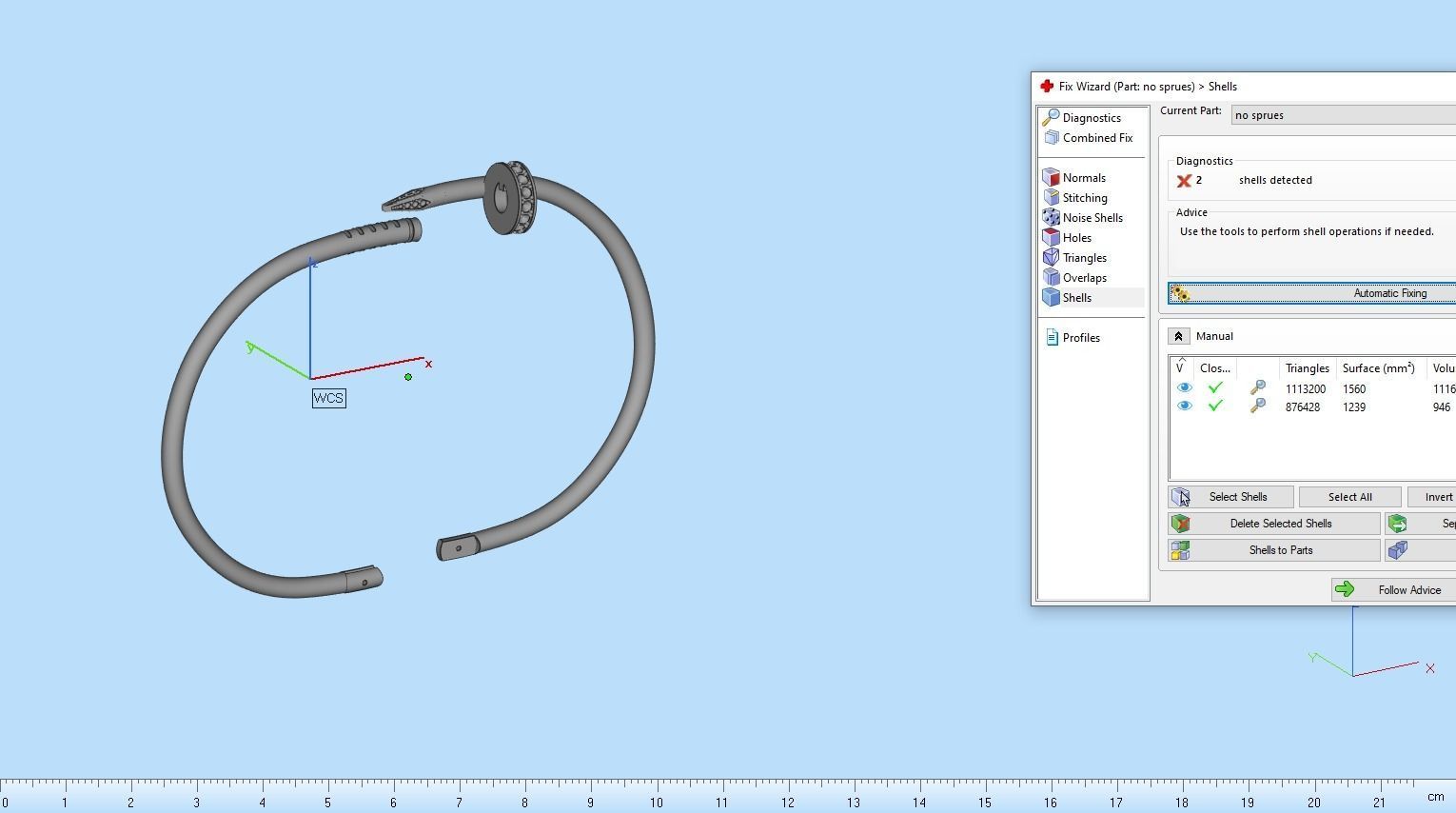 Bracelet Size 18 Just Un Clou 3D print model_8