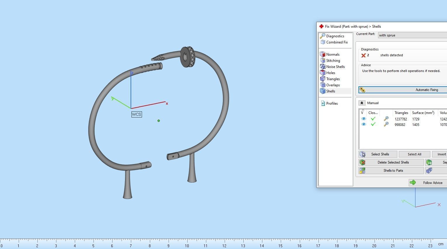 Bracelet Size 18 Just Un Clou 3D print model_9