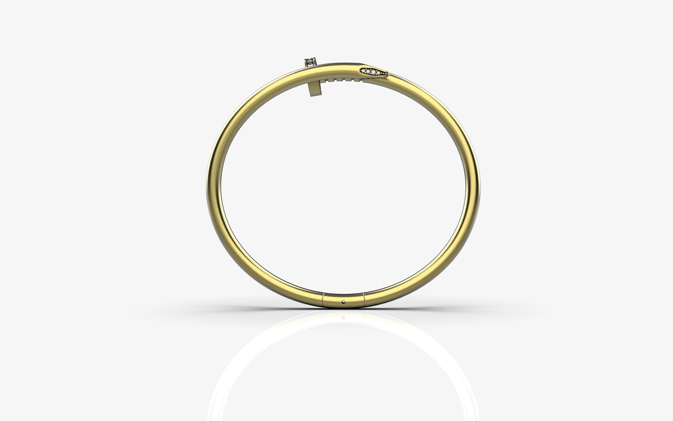 Bracelet Size 17 Just Un Clou 3D print model_2