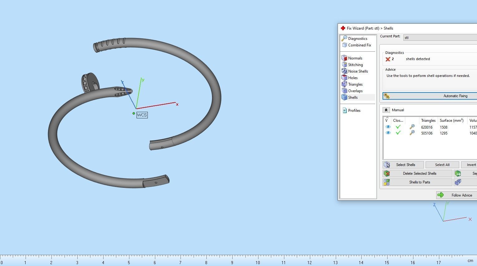Bracelet Size 17 Just Un Clou 3D print model_10