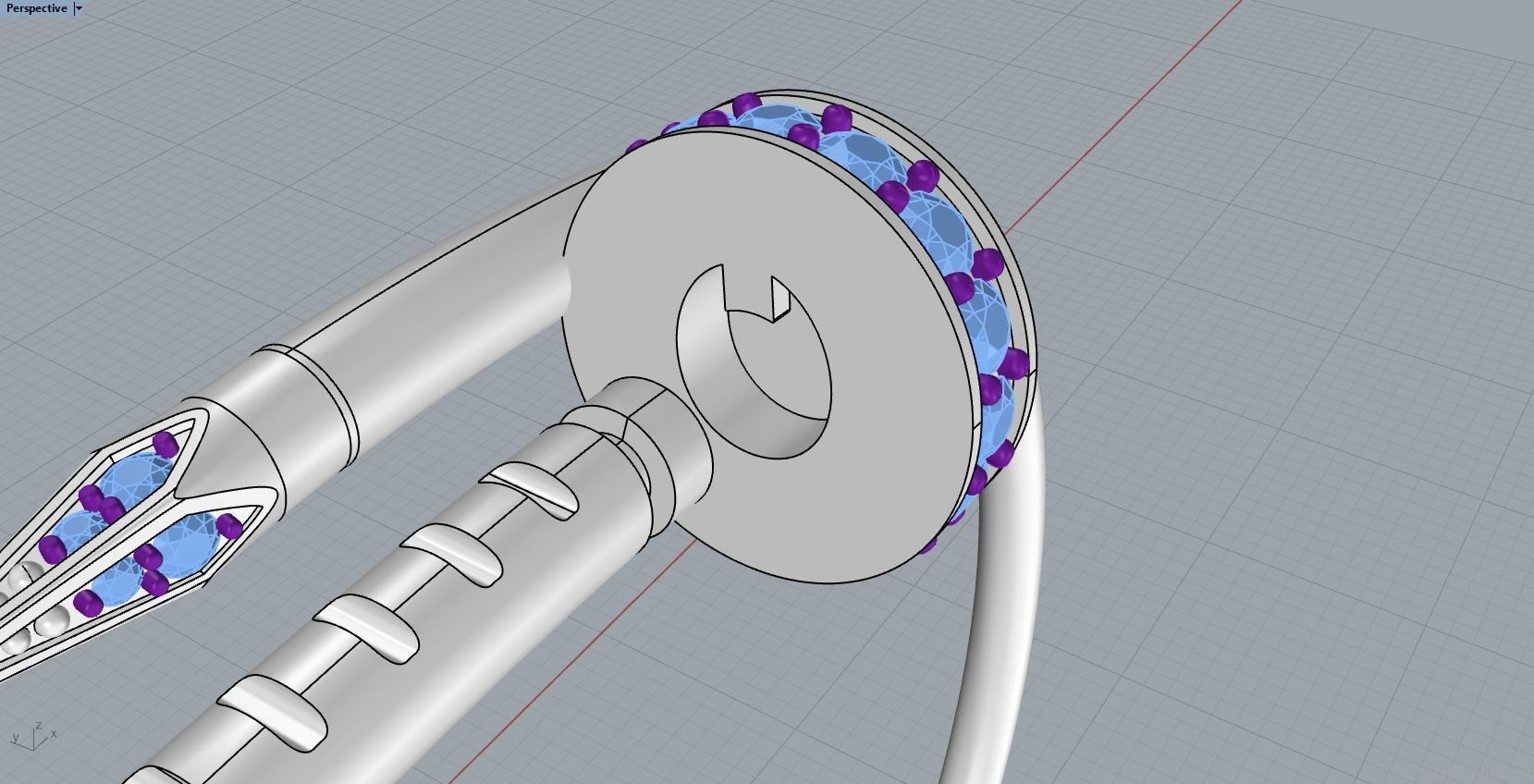 Bracelet Size 20 Just Un Clou 3D print model_8