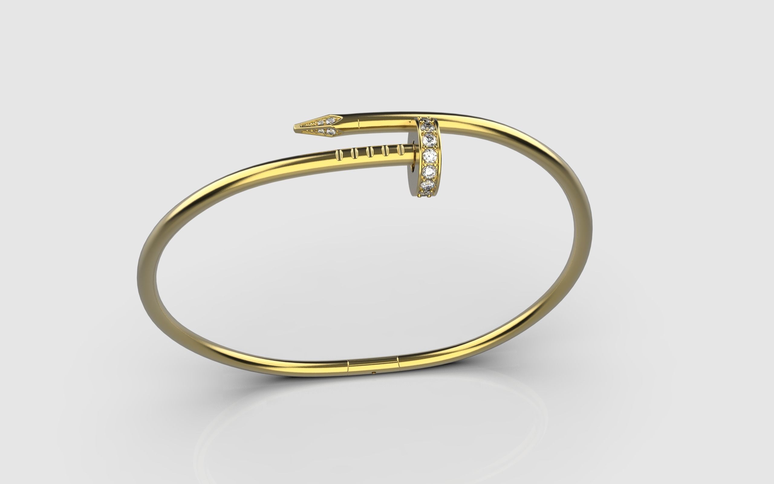 Bracelet Size 20 Just Un Clou 3D print model_1