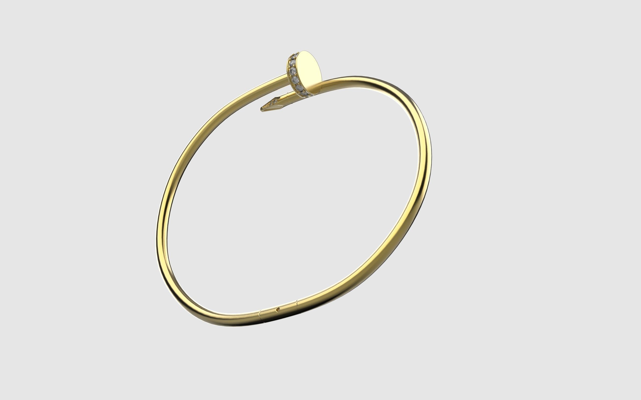 Bracelet Size 20 Just Un Clou 3D print model_3
