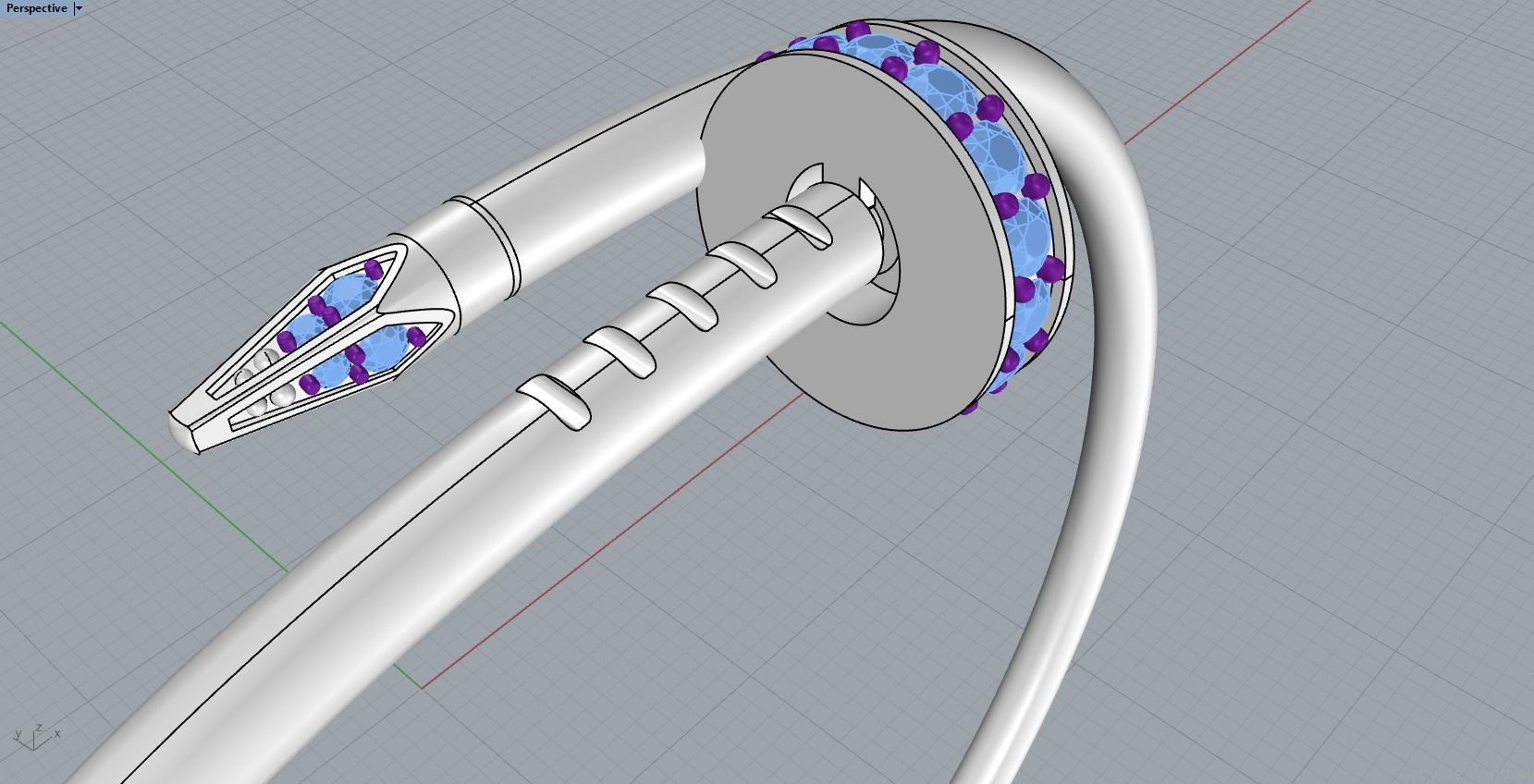 Bracelet Size 20 Just Un Clou 3D print model_7