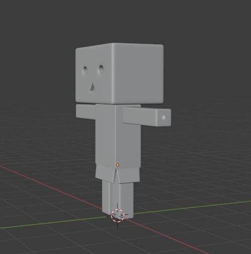Amazon Box Rigged 3D model_1