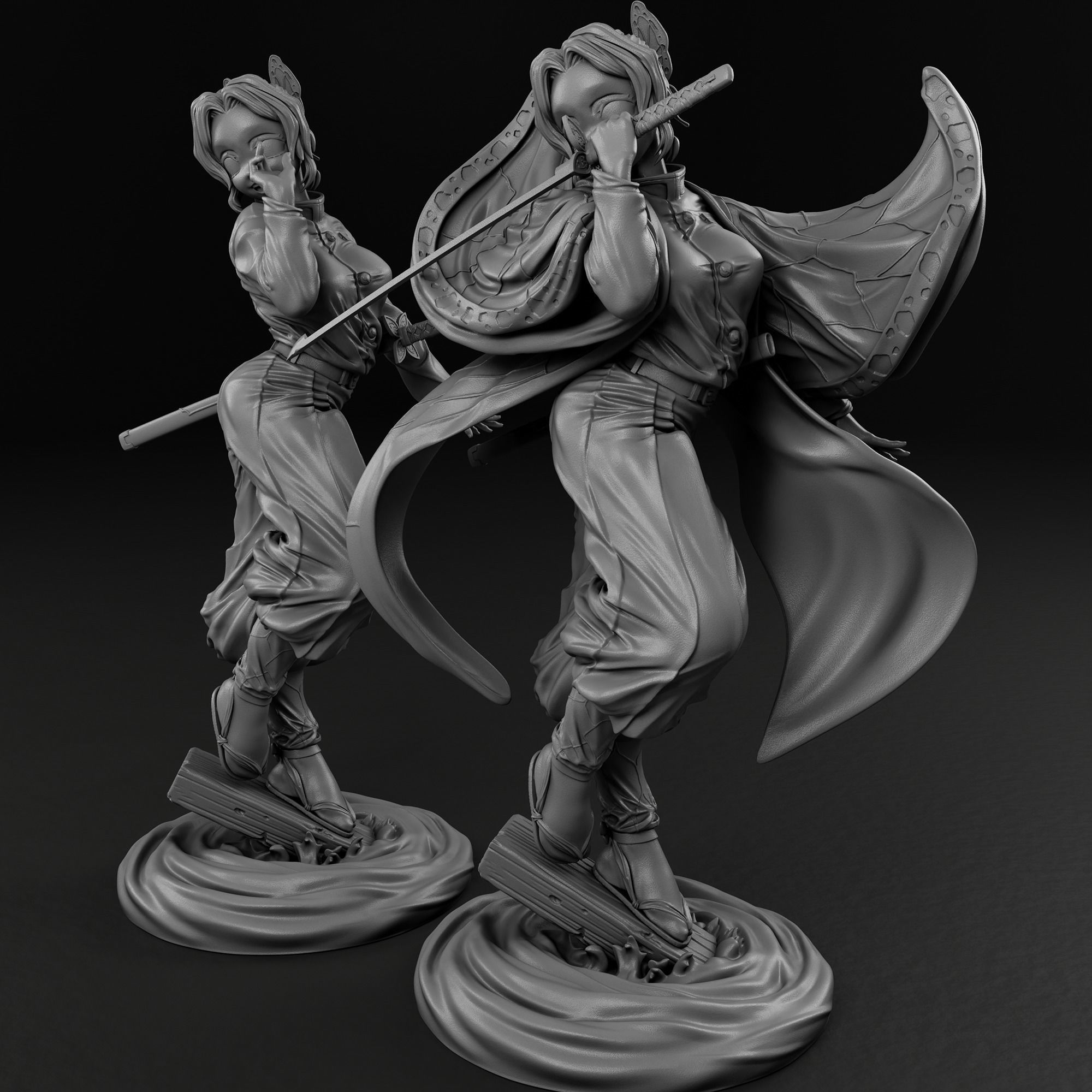 Shinobu - Demon Slayer 3D print model_7