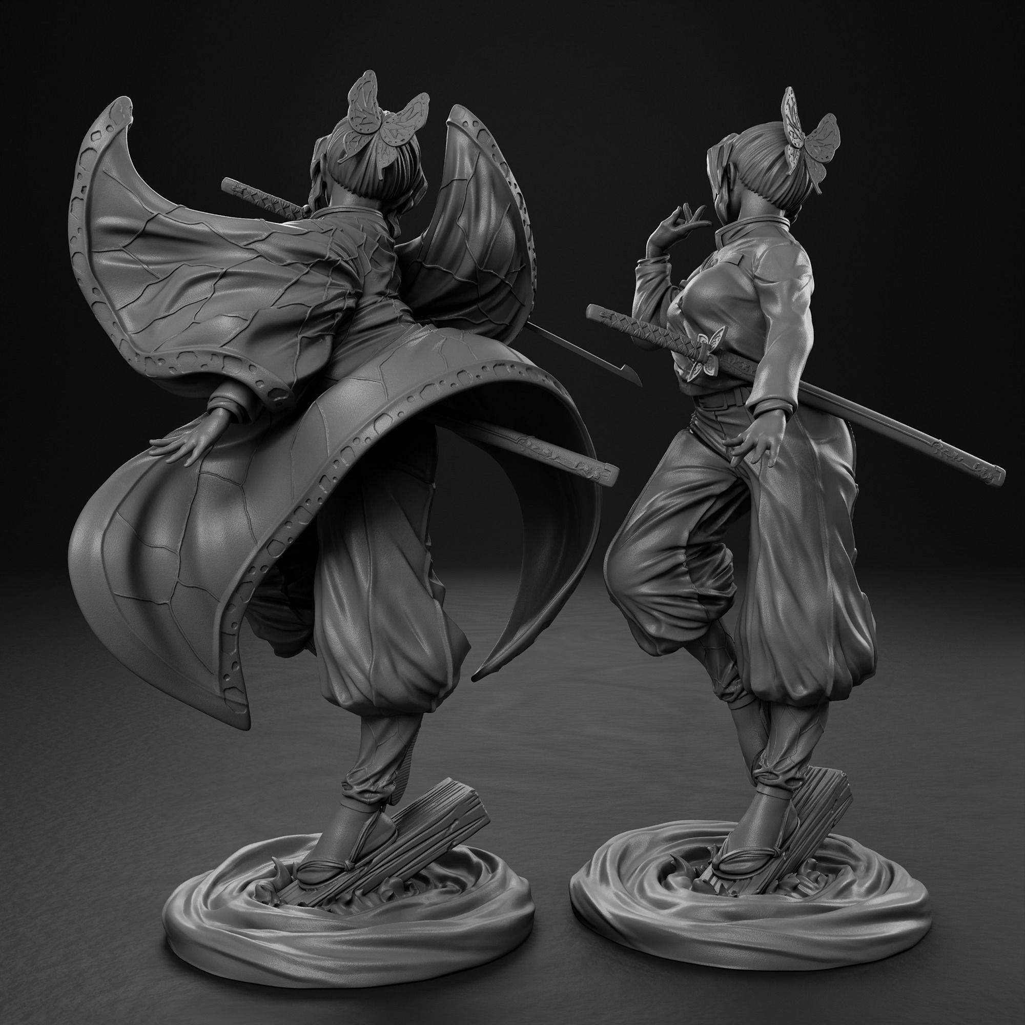 Shinobu - Demon Slayer 3D print model_8