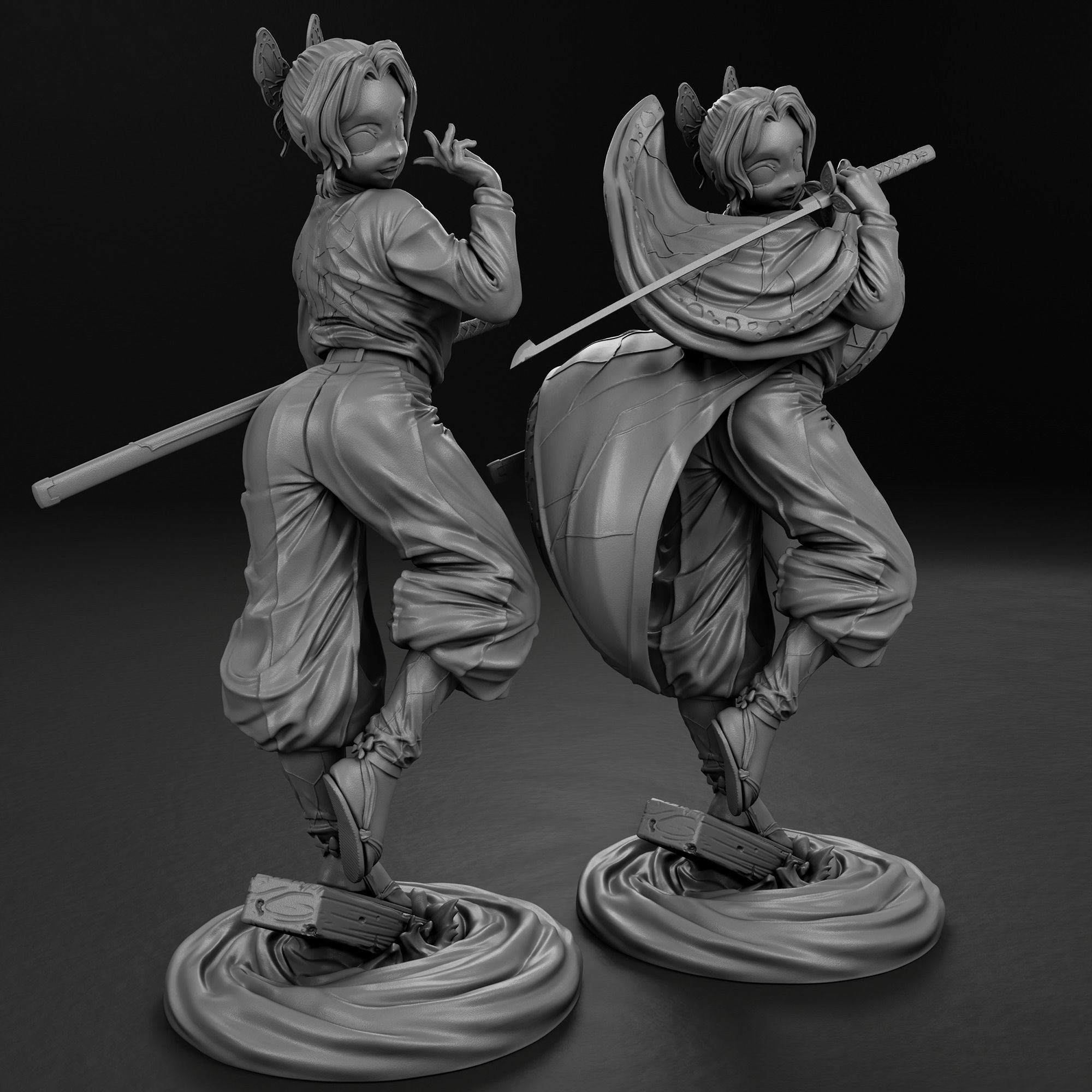 Shinobu - Demon Slayer 3D print model_10